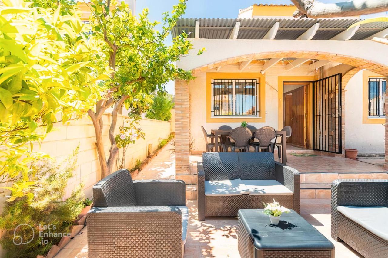 Velo Villa W/ A/C, Free Wi-Fi & Pool Near Benidorm Polop Exteriör bild